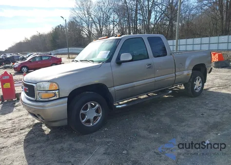 2002 GMC Sierra 1500 Denali from USA, damaged, VIN 2GTFK69U221383847
